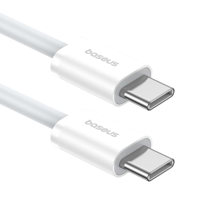 Bild 1, Baseus 2m 30W PD USB-C - USB-C Kabel Superior Series 2 Vit
