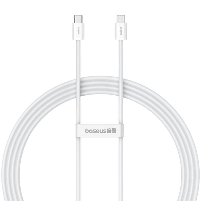 Bild 6, Baseus 2m 30W PD USB-C - USB-C Kabel Superior Series 2 Vit