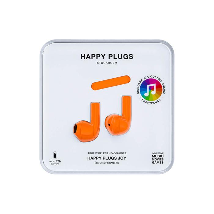 Bild 2, Happy Plugs Joy Hörlurar In-Ear TWS Orange