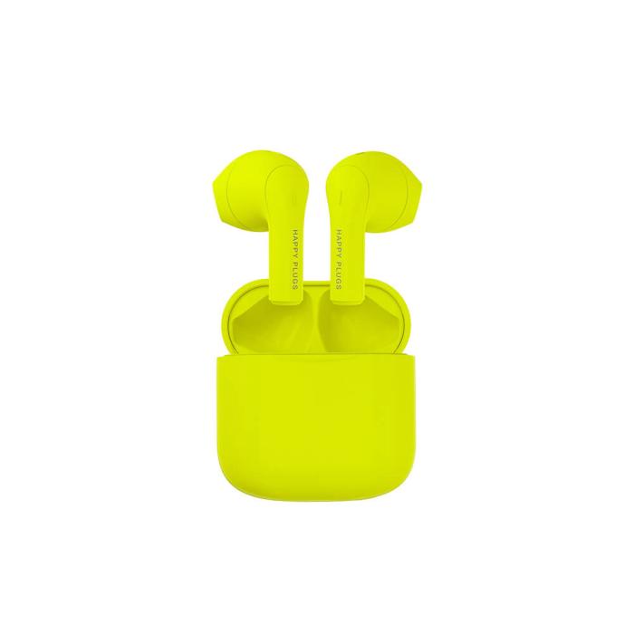 Bild 4, Happy Plugs Joy Hörlurar In-Ear TWS Neongul