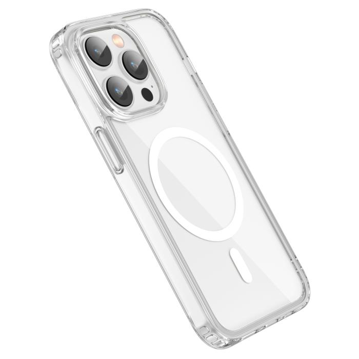 Bild 3, ColorPop iPhone 14 Pro Skal CH MagSafe Transparent/Vit