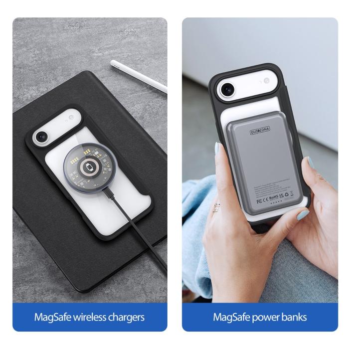 Bild 4, DUX DUCIS iPhone Air Fodral MagSafe Skin X Pro Svart