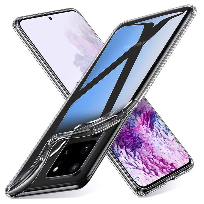 Bild 1, Samsung Galaxy S20 Ultra - Transparent TPU Skal