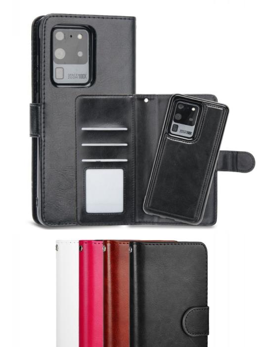 Bild 2, Samsung Galaxy S20 Fodral / Magnet Skal 2 in 1 - Välj Färg!