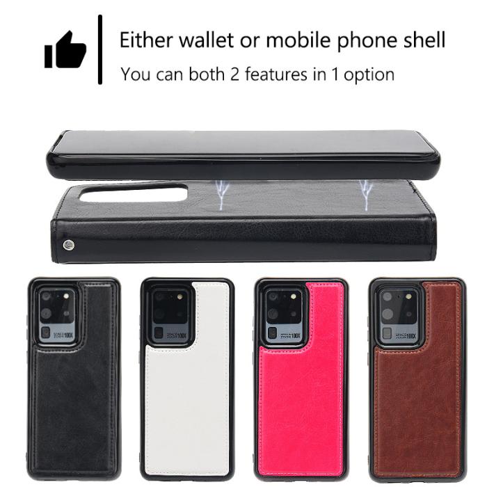 Bild 3, Samsung Galaxy S20 Fodral / Magnet Skal 2 in 1 - Välj Färg!