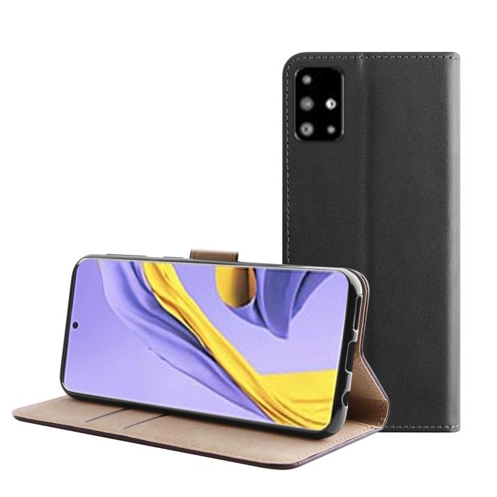 Bild 1, Samsung S20 Plus - Fodral I Äkta Läder - Välj Färg!