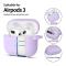 Tech-Protect AirPods 3 Skal Silikon Hook Lavender