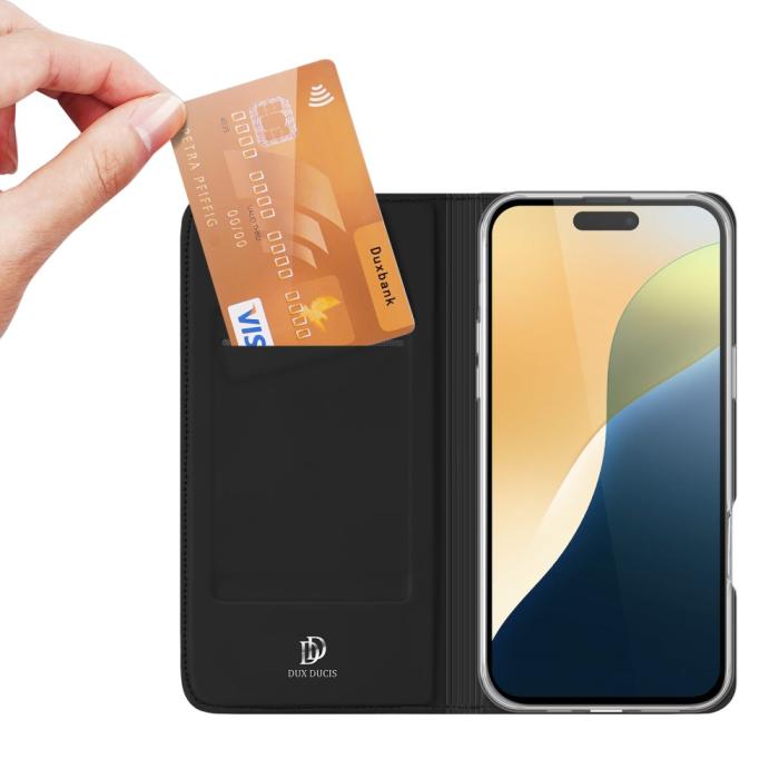 Bild 2, DUX DUCIS iPhone 16 Plus Fodral Skin Pro Series Svart
