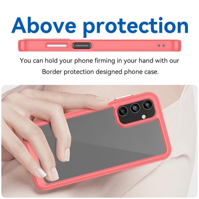 Bild 4, Samsung Galaxy A15 5G Skal TPU/Akryl Röd