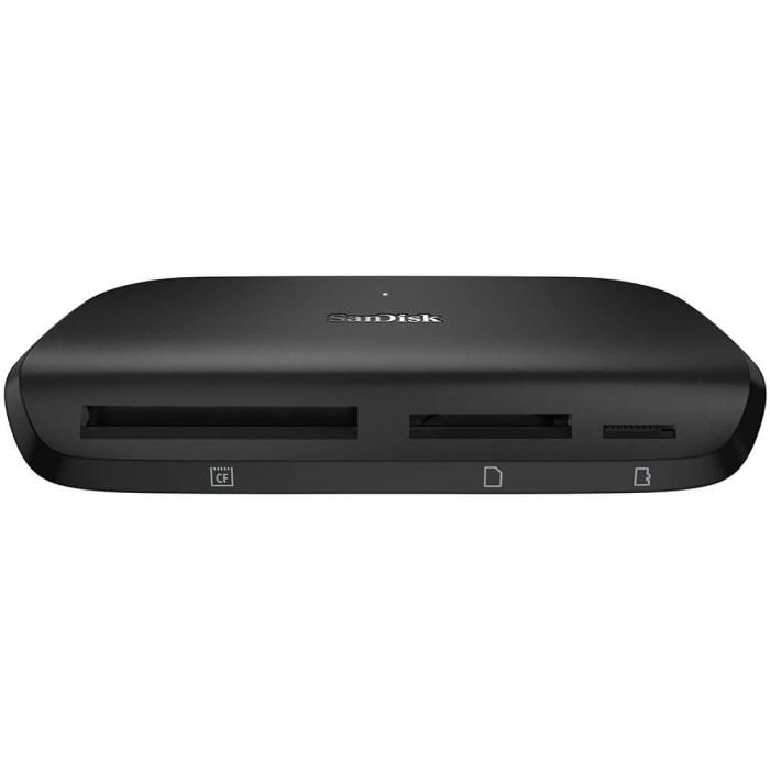 Bild 1, SanDisk Minneskortläsare USB-C PRO Svart