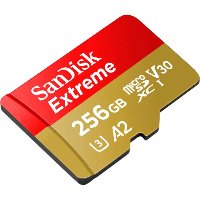 Bild 4, SanDisk MicroSDXC Extreme 256 GB 190MB/s Inkl. Adapter