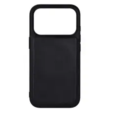 Buffalo iPhone 17 Pro Skal MagSafe &Auml;kta L&auml;der Svart