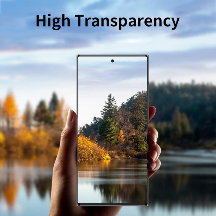 Bild 6, ENKAY Samsung Galaxy S25 Ultra Linsskydd Härdat Glas Svart