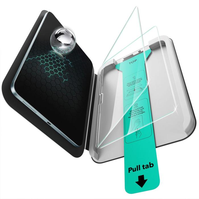 Bild 2, ESR iPad Air 13 2026-2024 2-PACK Skärmskydd UltraFit Härdat Glas