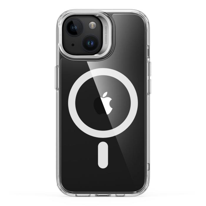 Bild 3, ESR iPhone 15 Plus Skal MagSafe Classic Kickstand HaloLock Transparent