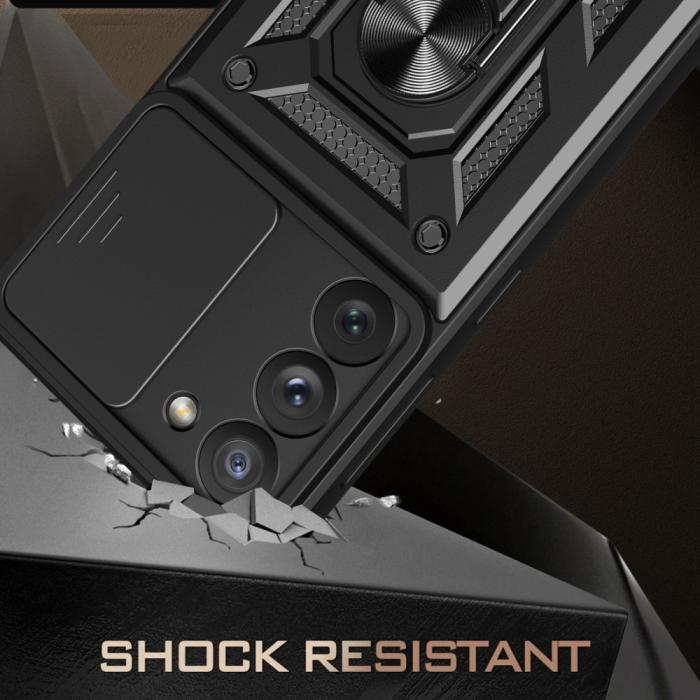 Bild 3, Samsung Galaxy S23 Skal CamShield Ring Hybrid Svart