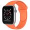 Apple Watch 38/40/41 mm Silikon Armband (S/M) Orange