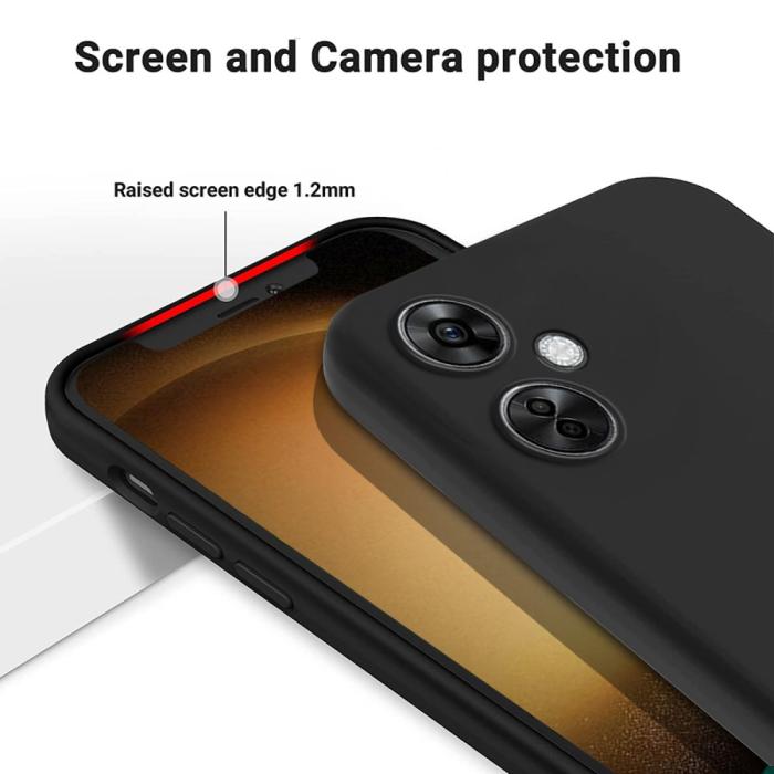 Bild 4, OnePlus Nord CE 3 Lite 5G Skal Liquid Silikon Svart