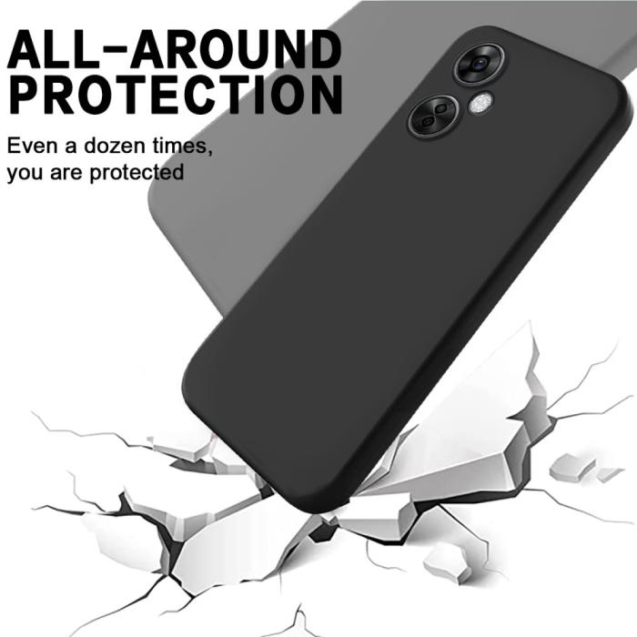 Bild 5, OnePlus Nord CE 3 Lite 5G Skal Liquid Silikon Svart