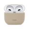 holdit AirPods 3 Skal Silikon Latte Beige