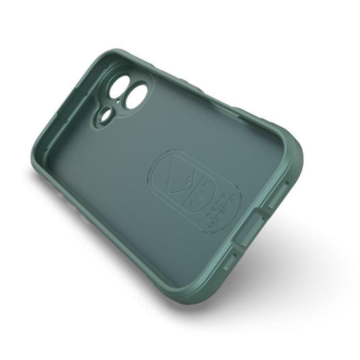 Bild 3, iPhone 16 Skal Magic Shield Grön