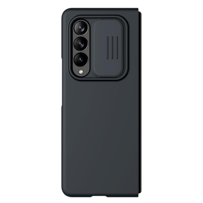 Bild 2, NILLKIN Galaxy Z Fold 3 Skal CamShield Liquid Silikon Svart