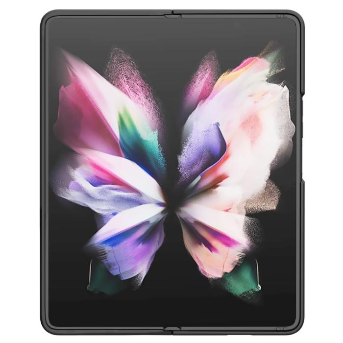 Bild 3, NILLKIN Galaxy Z Fold 3 Skal CamShield Liquid Silikon Svart
