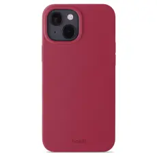 holdit iPhone 15 Mobilskal Silikon Red Velvet