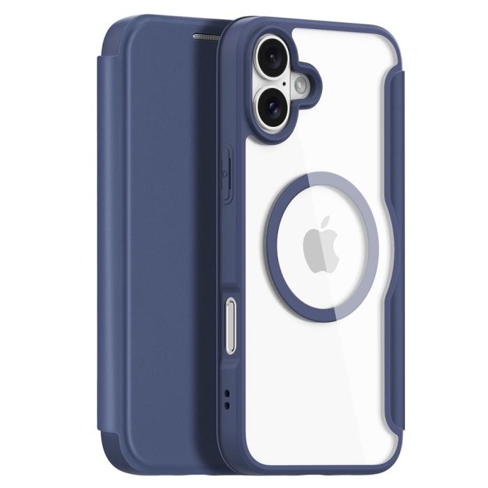Bild 1, DUX DUCIS iPhone 16 Fodral MagSafe Skin X Pro Blå