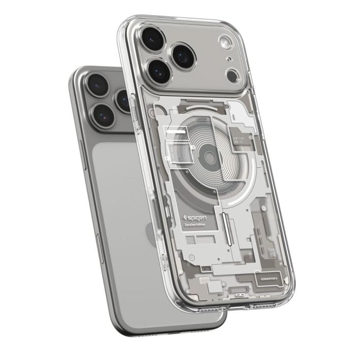Bild 4, Spigen iPhone 17 Pro Skal MagSafe Ultra Hybrid Zero One