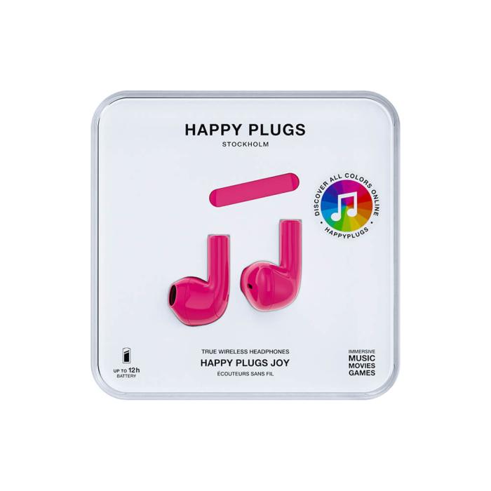 Bild 2, Happy Plugs Joy Hörlurar In-Ear TWS Cerise