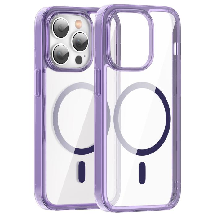 Bild 2, ColorPop iPhone 14 Pro Max Skal CH MagSafe Transparent/Lila