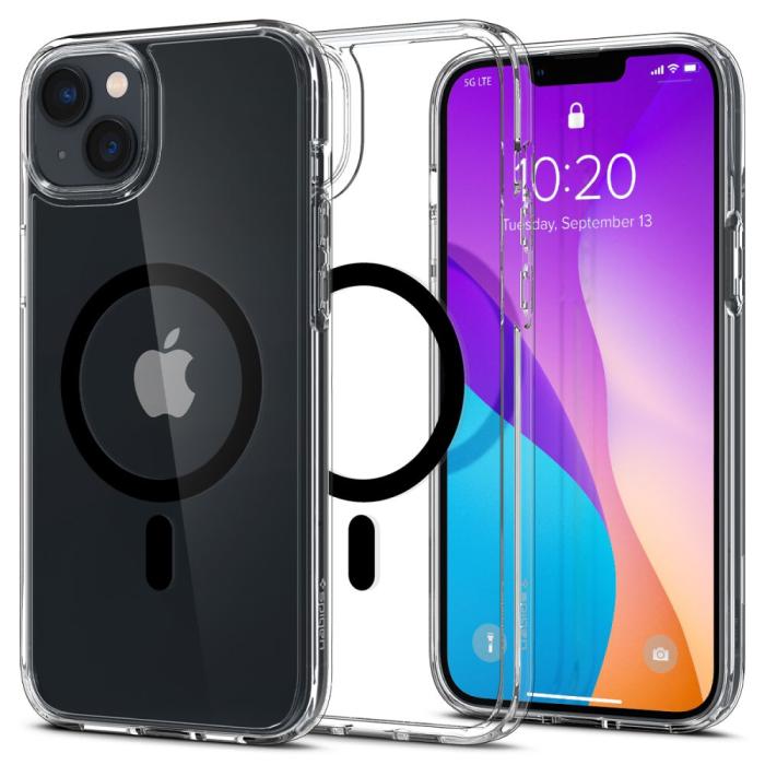 Bild 1, Spigen iPhone 14 Skal Ultra Hybrid Mag MagSafe Svart