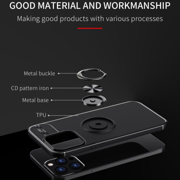 Bild 3, iPhone 14 Pro Max Skal Ring Röd