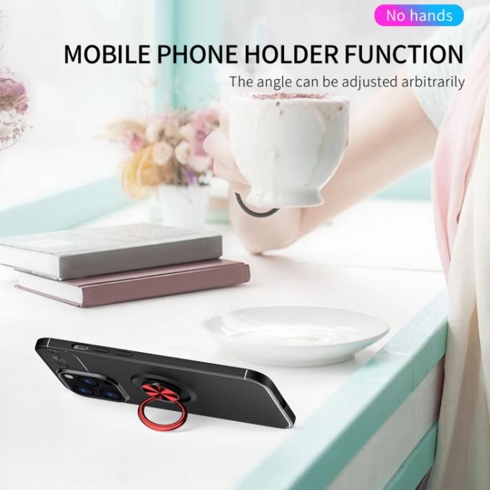 Bild 5, iPhone 14 Pro Max Skal Ring Röd