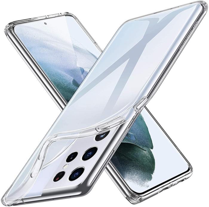 Bild 1, Samsung Galaxy S21 Ultra - Transparent TPU Skal