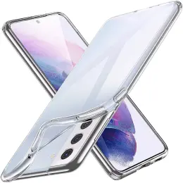 Samsung Galaxy S21 FE - Transparent TPU Skal