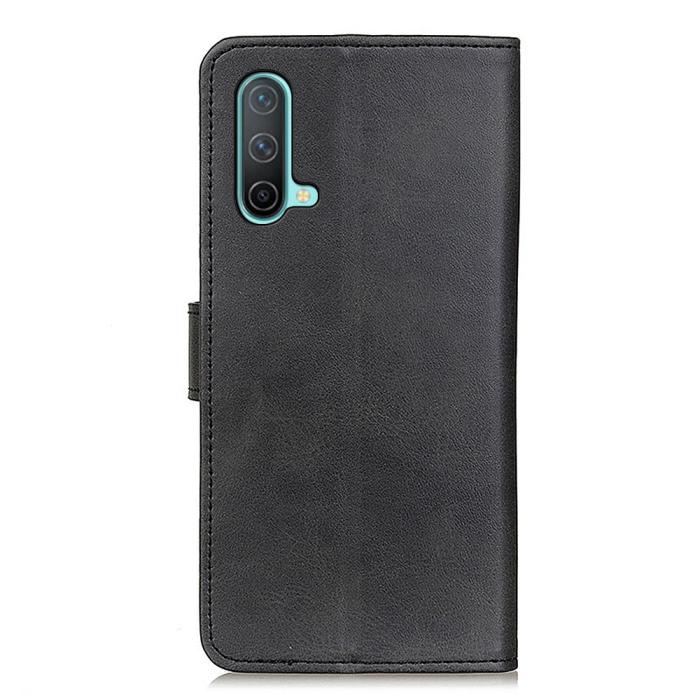 Bild 3, OnePlus Nord CE 5G - Solid Läder Fodral - Svart