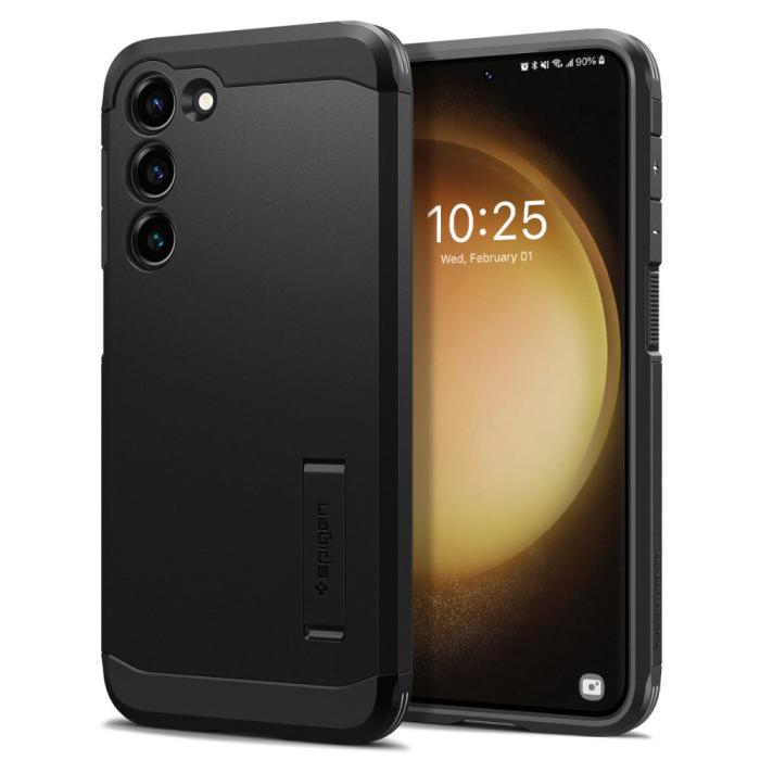 Bild 1, Spigen Samsung Galaxy S23 Skal Tough Armor Svart
