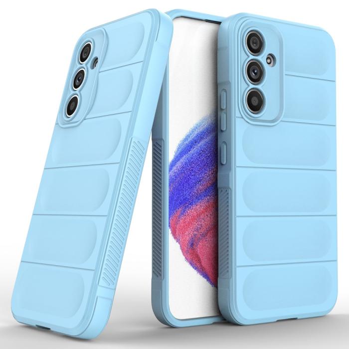 Bild 6, Samsung Galaxy A54 5G Skal Magic Shield TPU Ljus Blå