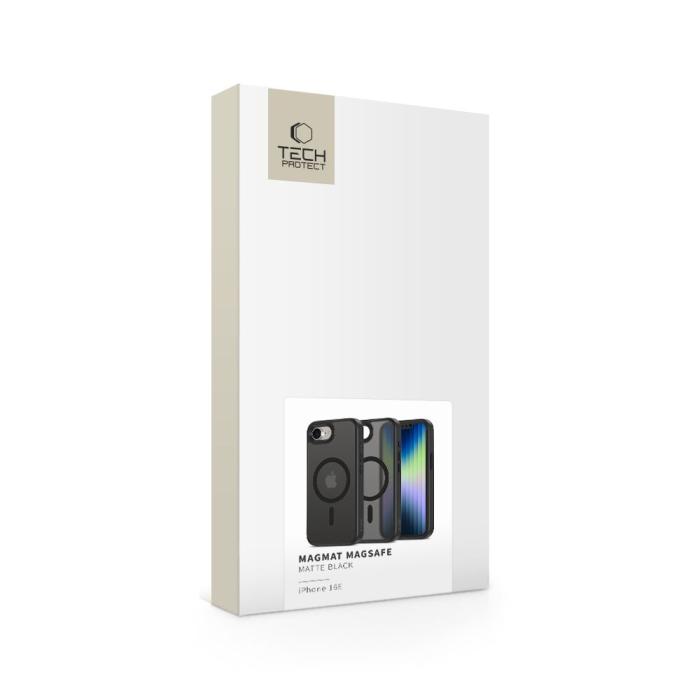 Bild 5, Tech-Protect iPhone 17e / 16e Skal MagSafe MagMat Matt Svart