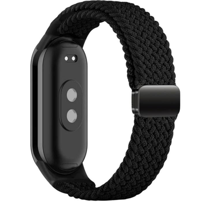 Bild 2, Tech-Protect Xiaomi Smart Band 9/8 Armband NylonMag Svart