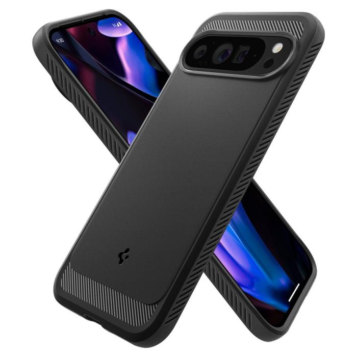 Bild 6, Spigen Google Pixel 9 Pro XL Skal Rugged Armor Matt Svart