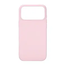 Onsala iPhone 17 Pro Max Mobilskal Med Silikonk&auml;nsla Chalk Pink