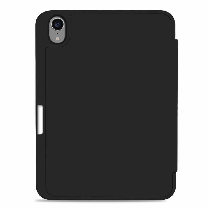 Bild 3, iPad Mini 2024/2021 Fodral Slim Tri-Fold Pennhållare Svart