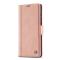 LC.IMEEKE Samsung Galaxy S22 Ultra Fodral Läder Ljus Rosa