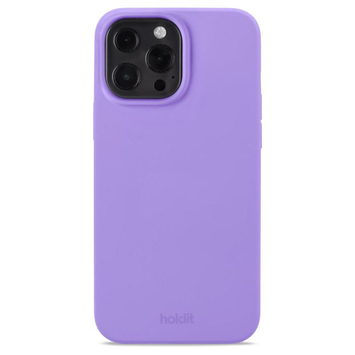 Bild 1, holdit iPhone 13 Pro Max Mobilskal Silikon Violet