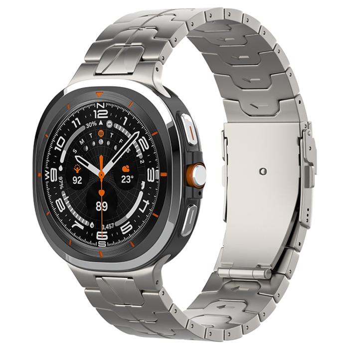 Bild 2, Samsung Galaxy Watch 8 46/44/40 mm Armband Metall Titanium