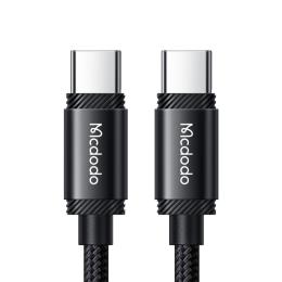 Mcdodo 1.2m 240W PD USB-C - USB-C Nylonkabel Svart