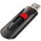 SanDisk USB Minne Glide 64 GB Svart